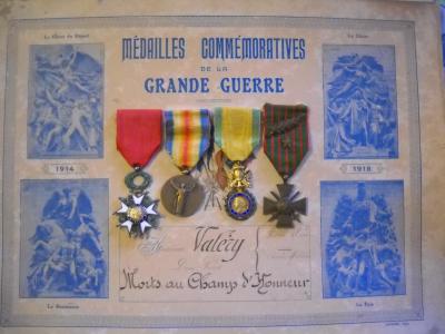 Médailles commémoratives - Pierre-Marie et Charles-Mathieu Valery