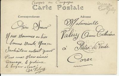 13 juillet 1915 - Charles Valery à Anne-Catherine