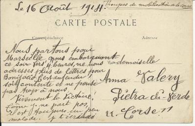 16 août 1914 - Pierre-François Valery à Anne-Catherine